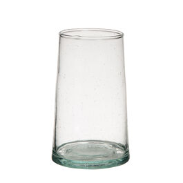 Tall glass tumbler